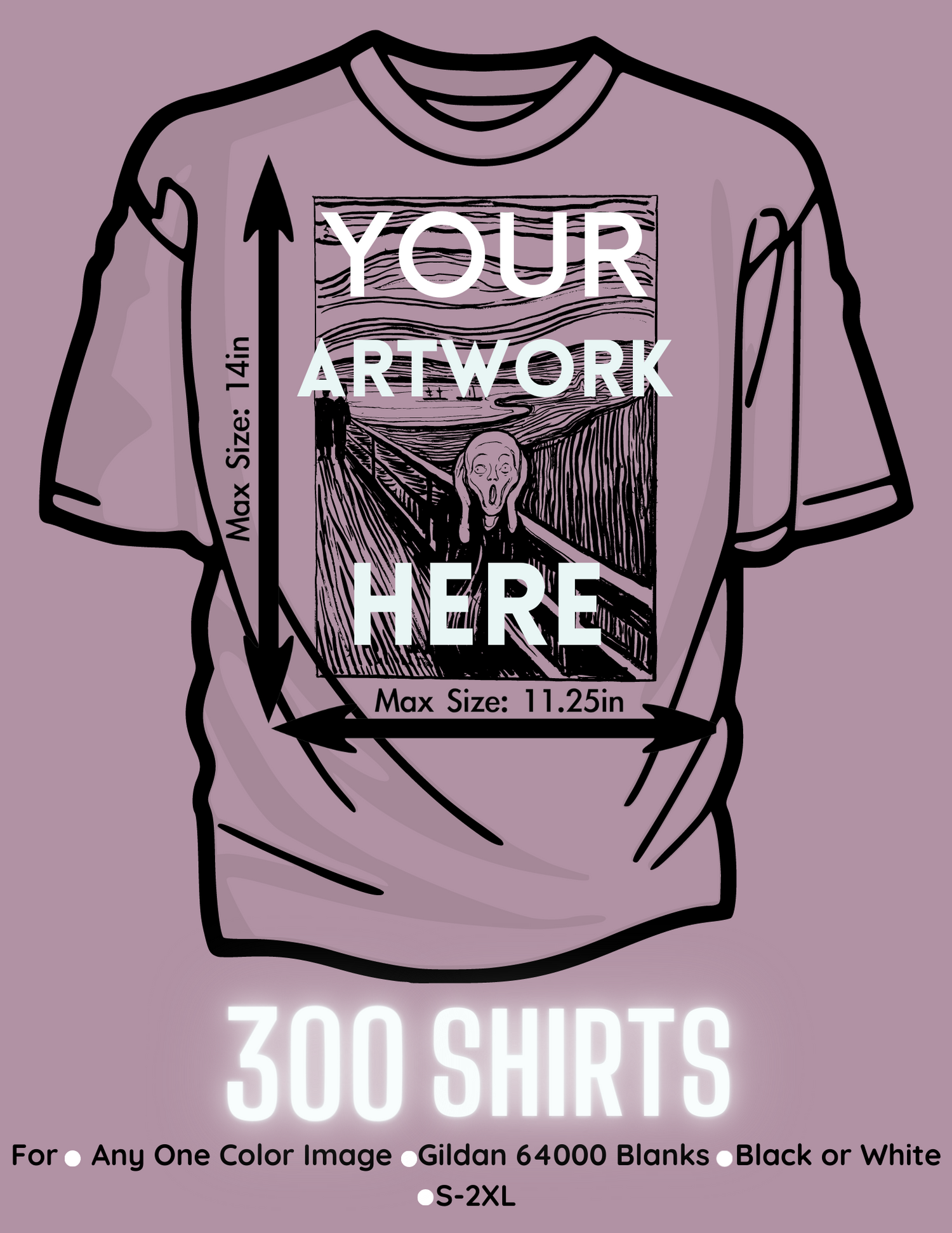 300 Piece Bulk Order