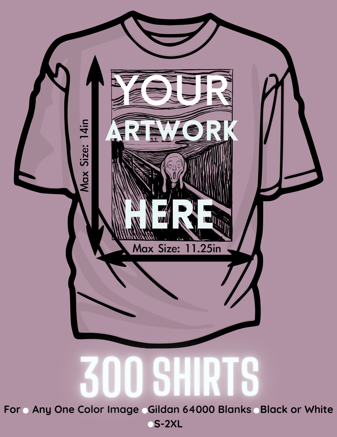 300 Piece Bulk Order