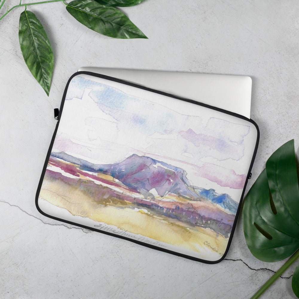 Guest Artist | Claudia Cutler | House Mountain Laptop Sleeve